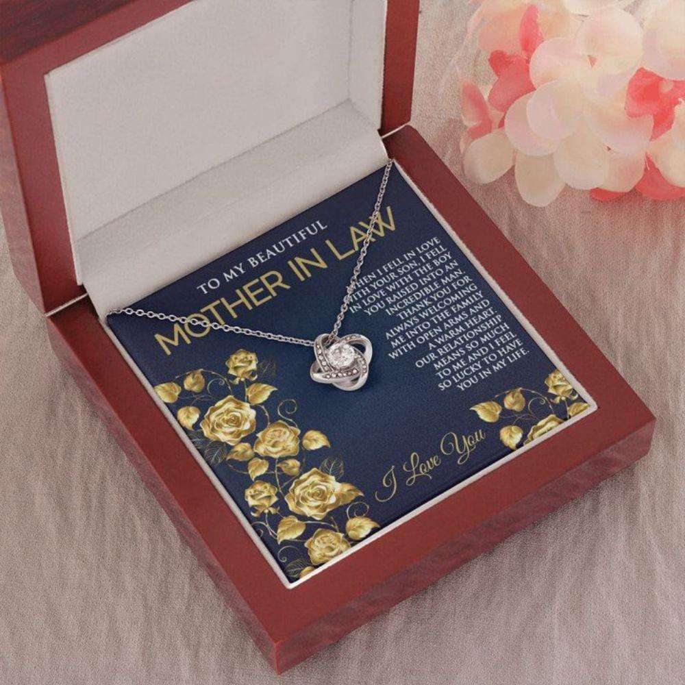 Mother-In-Law Necklace, Other Mom Birthday Jewelry, Mother In Law