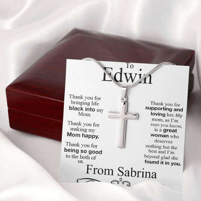 Mother-In-Law Necklace, Personalized Boyfriend’S Mom Necklace, Gift For Future Mother-In-Law, Custome Name Gifts for Mother (Mom) Rakva