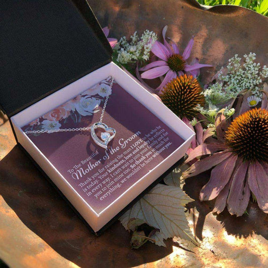 Mother-In-Law Necklace, Sentimental Mother Of The Groom Necklace Gift From Bride, Gift For Grooms Mother Gifts for Mother (Mom) Rakva