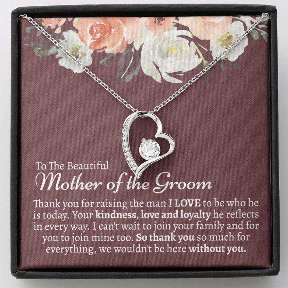 Mother-In-Law Necklace, Sentimental Mother Of The Groom Wedding