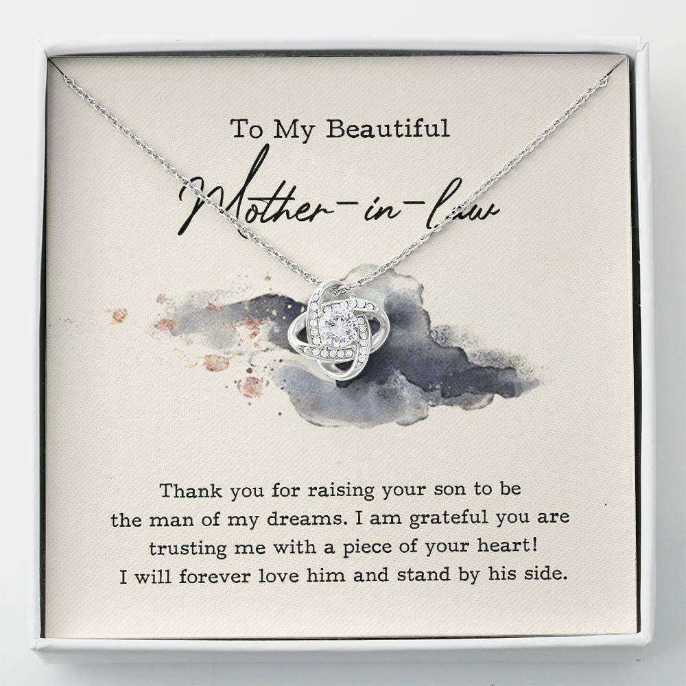 Mother In Law Necklace To My Mother-In-Law Mother’S Day Gift Gifts for Mother (Mom) Rakva