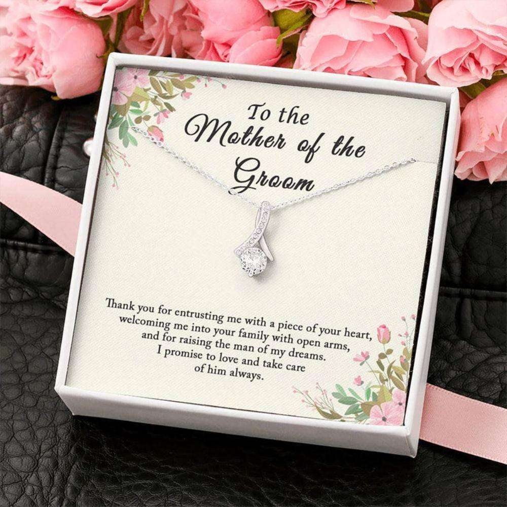 Mother-In-Law Necklace, To My Mother In Law On My Wedding Day