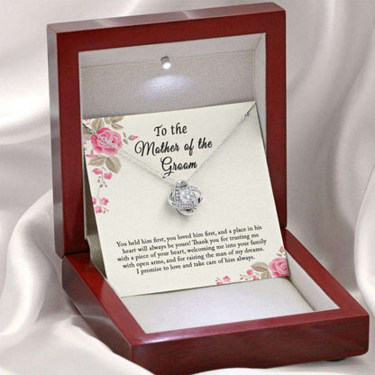 Mother-In-Law Necklace, To My Mother In Law On My Wedding Day Necklace, Mother Of The Groom Gift From Bride Gifts for Mother (Mom) Rakva