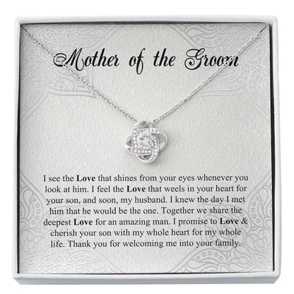 Mother Of The Groom Gift Necklace, Wedding Gift, Bridal Party, Rehearsal Dinner, Man Of My Dreams, Parent Of Groom, Wedding Day Rakva