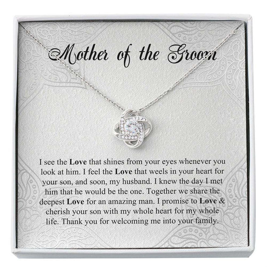 Mother Of The Groom Gift Necklace, Wedding Gift, Bridal Party, Rehearsal Dinner, Man Of My Dreams, Parent Of Groom, Wedding Day Rakva