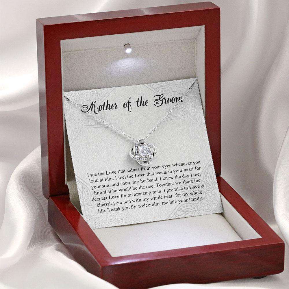 Mother Of The Groom Gift Necklace, Wedding Gift, Bridal Party, Rehearsal Dinner, Man Of My Dreams, Parent Of Groom, Wedding Day Rakva