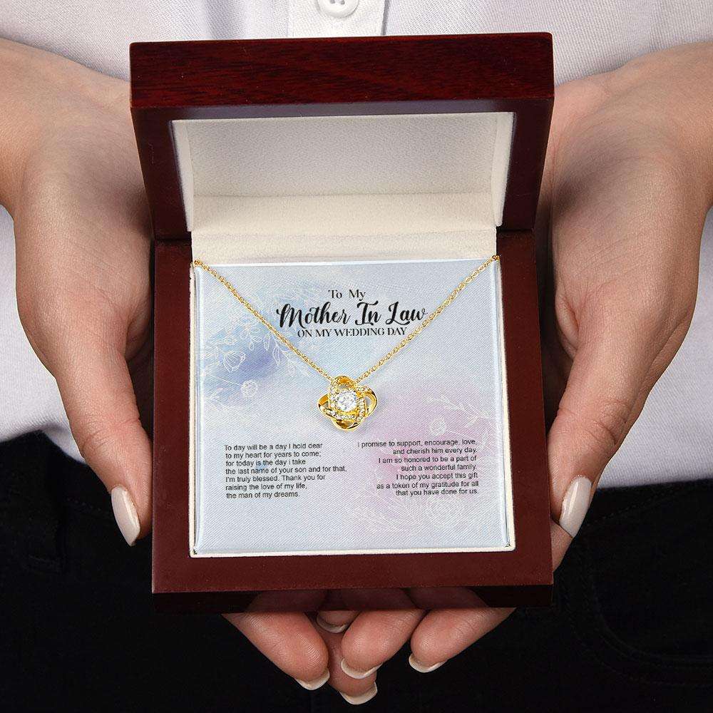 Mother Of The Groom Necklace Gift From Bride, Wedding Gift For Mother In Law, Bridal Party Gifts, Wedding Gift Custom Necklace Rakva