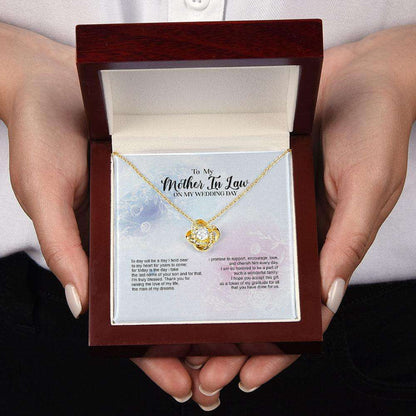 Mother Of The Groom Necklace Gift From Bride, Wedding Gift For Mother In Law, Bridal Party Gifts, Wedding Gift Custom Necklace Rakva