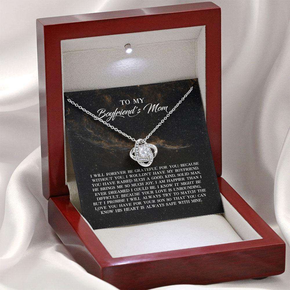 Mother Of The Groom Necklace, Gift To My Boyfriend’S Mom Necklace With Gift Box Gift To My Boyfriend’S Mom Custom Necklace Rakva