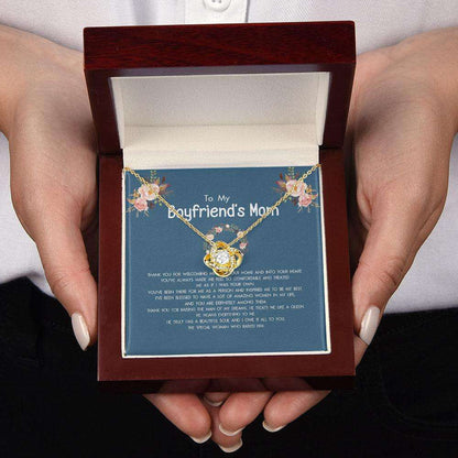 Mother Of The Groom Necklace, Gift To My Boyfriend’S Mom Necklace With Message Card Box Gift Custom Necklace Rakva