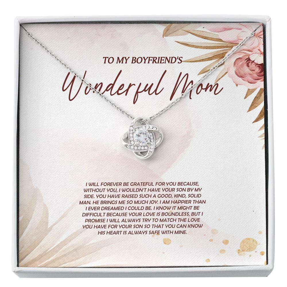 Mother Of The Groom Necklace, My Boyfriends Mom Necklace Gifts, Boyfriend’S Mom Necklace For Mother’S Day Custom Necklace Rakva