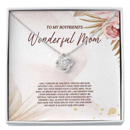 Mother Of The Groom Necklace, My Boyfriends Mom Necklace Gifts, Boyfriend’S Mom Necklace For Mother’S Day Custom Necklace Rakva