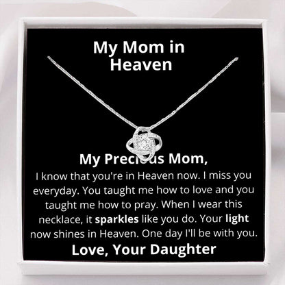 My Mom In Heaven Necklace “ Remembering Mom In Heaven On Mother’S Day Rakva