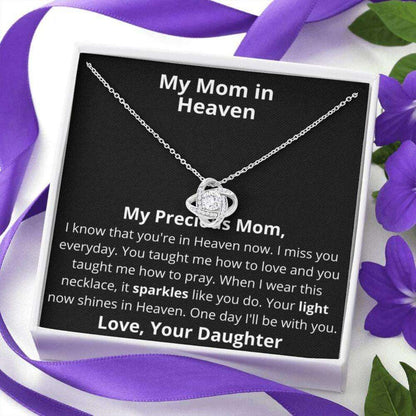My Mom In Heaven Necklace “ Remembering Mom In Heaven On Mother’S Day Rakva