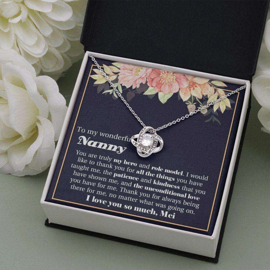 Nanny Necklace Gift, Nanny Appreciation Gift, Nanny Goodbye Gift, Christmas Thank You Gift For Nanny, Babysitter Gift, Sentimental Gift Rakva