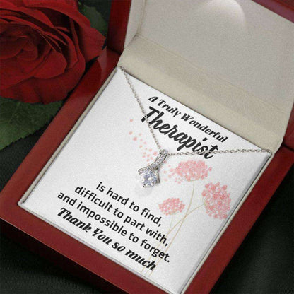 Necklace Gift For Therapist, Appropriate Gift, Thank You Gift, Goodbye Necklace Rakva