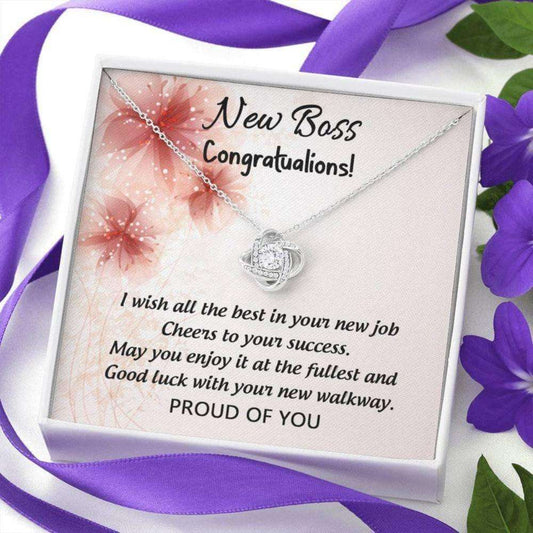 New Boss Necklace Gift, Gift For New Boss, Lady Boss, Congratulations Rakva