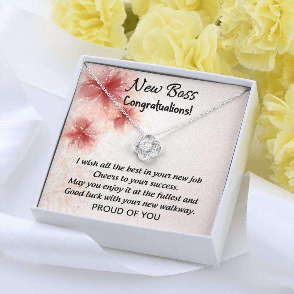New Boss Necklace Gift, Gift For New Boss, Lady Boss, Congratulations Rakva