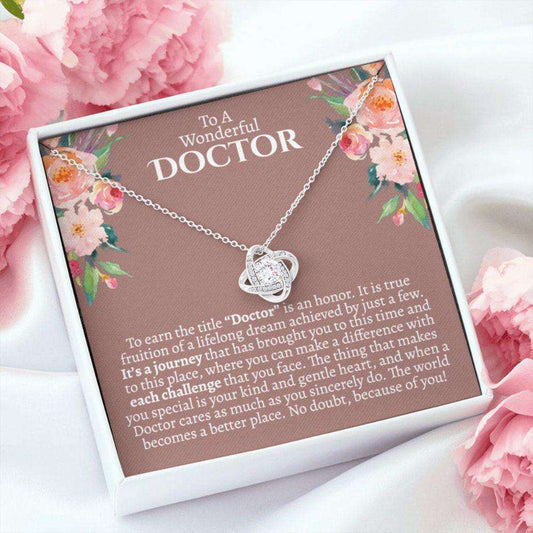 New Doctor Necklace Gift, Graduation Gift For Doctor, Doctor Graduation For Archievement Rakva