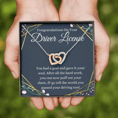 New Driver Necklace Gift, Drive Safe First Time Driver Present Personalized Drivers License Gift New Driver Card Rakva