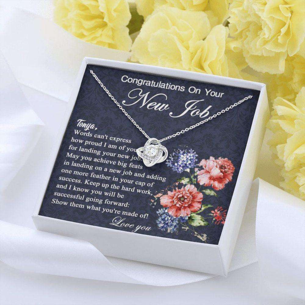 New Job Gift For Her, New Job, Promotion Necklace Gift, Congratulations New Job, New Beginnings Gift, New Job Gifts For Women Rakva