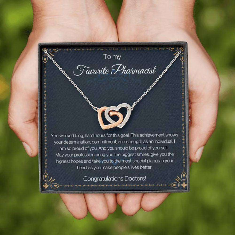 New Pharmacist Necklace, Pharmacist Graduation Gift, Gift For New Woman Pharmacist Rakva