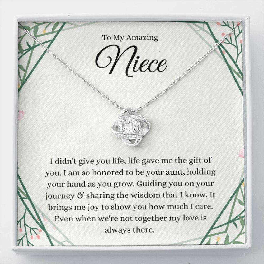 Niece Necklace, To My Niece Necklace Gift From Aunt, Niece Necklace, Niece Christmas Gift Gifts For Goddaughter / Godson Necklace Rakva
