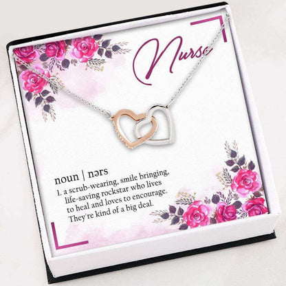 Nurse Appreciation Gift Necklace “ Necklace For Nurse “ Necklace With Gift Box For Birthday Christmas Rakva
