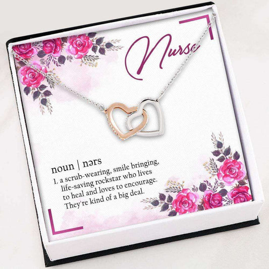Nurse Appreciation Gift Necklace “ Necklace For Nurse “ Necklace With Gift Box For Birthday Christmas Rakva