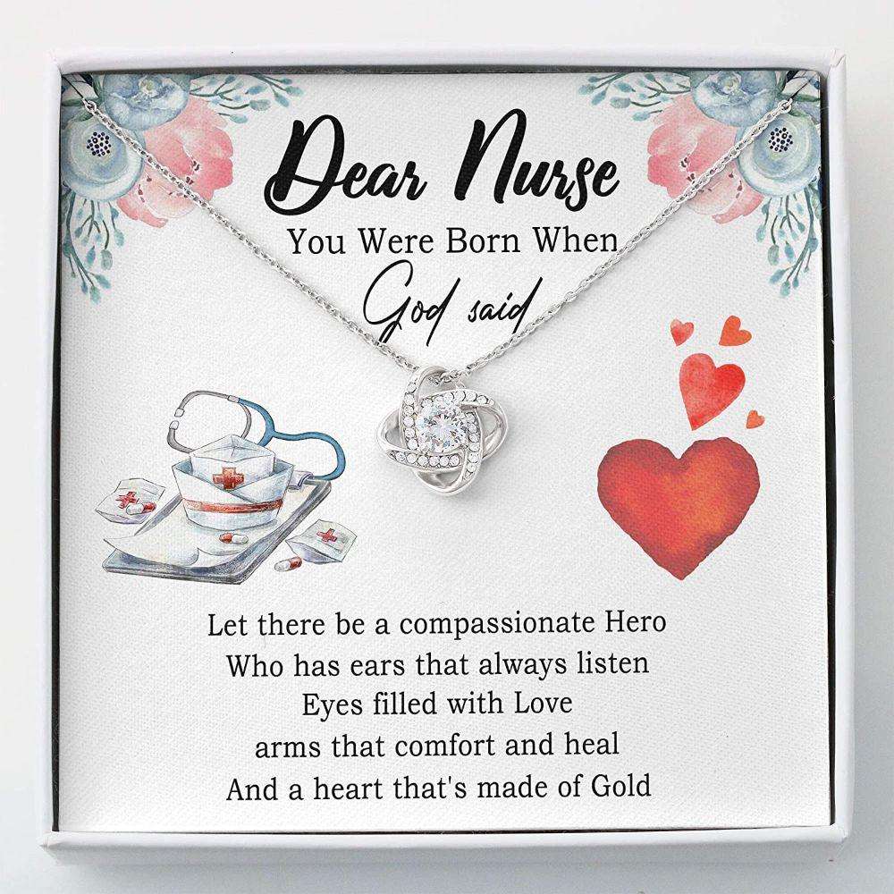 Nurse Necklace “ Nurse Appreciation Gift Necklace “ Necklace With Gift Box For Birthday Christmas Rakva