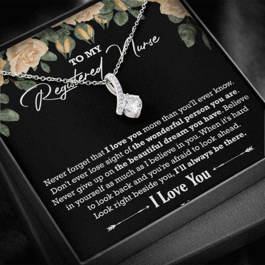 Nurse Necklace, Registered Nurse Gift Necklace, Nursing Appreciation Gift, Nurse Graduation Gift, Birthday Necklace Rakva