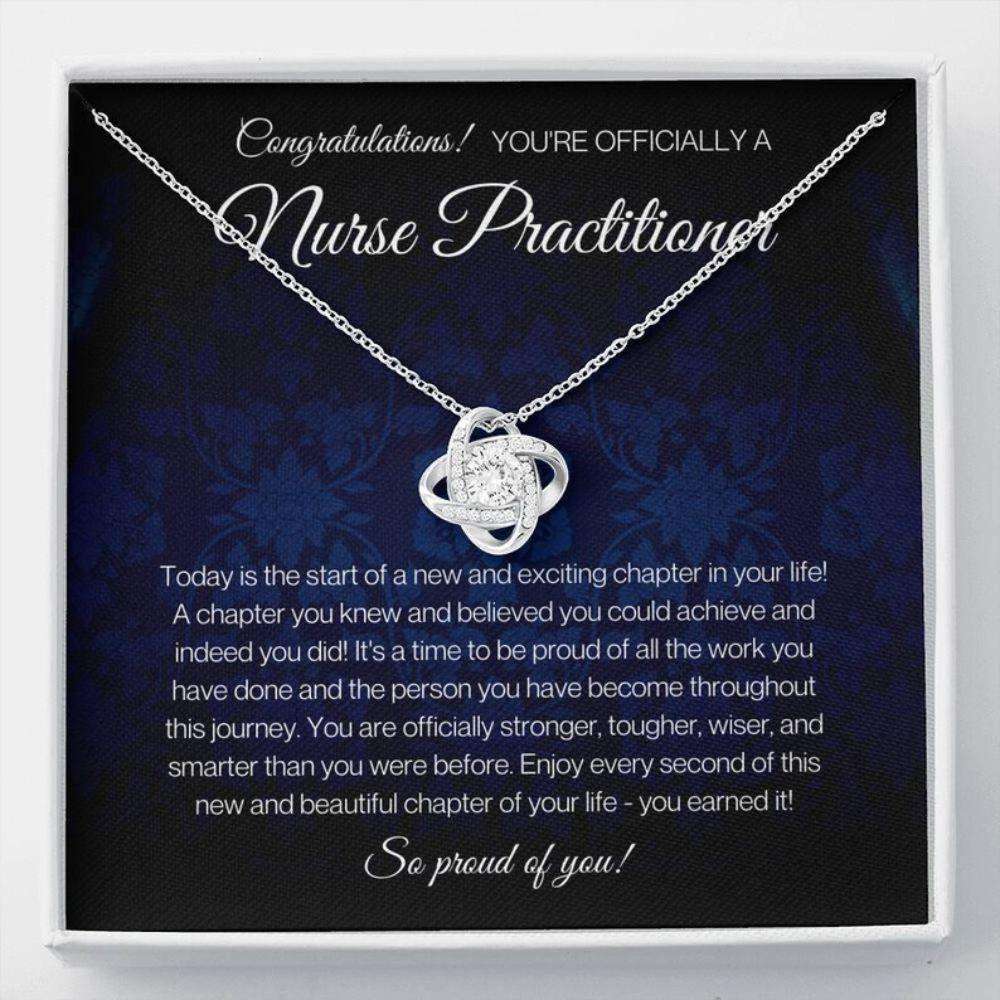 Nurse Practitioner Graduation Necklace Gift, Gift For Nurse Practitioner Rakva