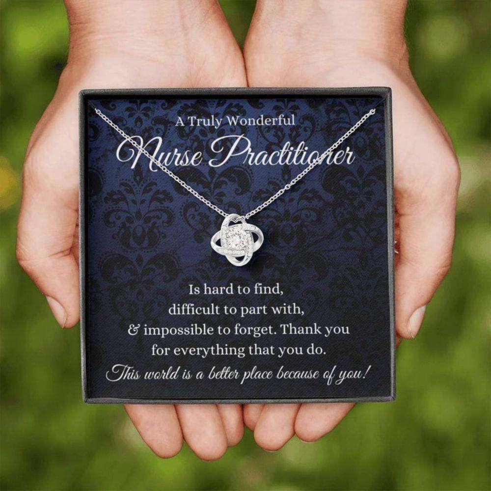 Nurse Practitioner Necklace Gifts For Women, Nurse Practitioner, Registered Nurse Rakva