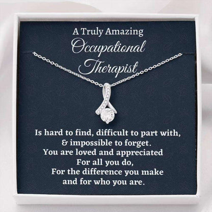 Occupational Therapist Necklace Gift, Appreciation Gift For An Occupational Therapist, Beautiful Necklace, Co-Worker Gift Rakva