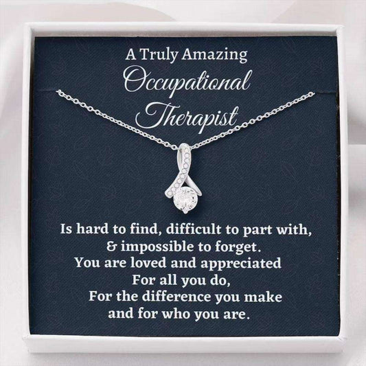 Occupational Therapist Necklace Gift, Appreciation Gift For An Occupational Therapist, Beautiful Necklace, Co-Worker Gift Rakva