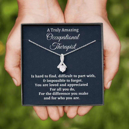 Occupational Therapist Necklace Gift, Appreciation Gift For An Occupational Therapist, Beautiful Necklace, Co-Worker Gift Rakva