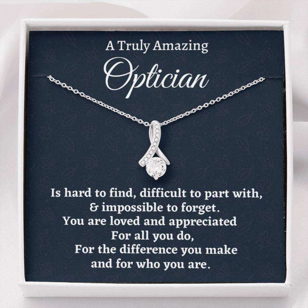 Optician Necklace Gift, Appreciation Gift For An Optician, Beautiful Necklace, Optician Gift Rakva