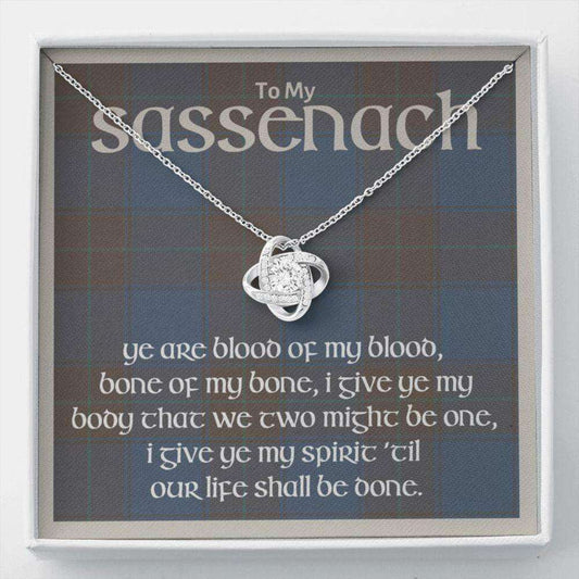 Outlander Sassenach Necklace, Outlander Gifts, Outlander, My Sassenach Rakva