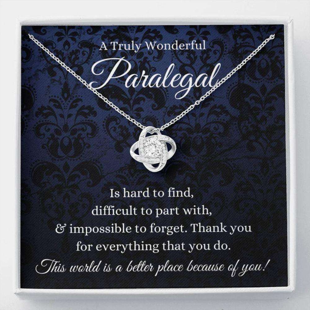 Paralegal Necklace, Paralegal Gift, To A Truly Amazing Paralegal Appreciation Gift For Paralegal Rakva