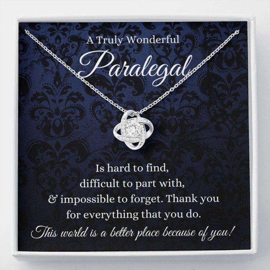 Paralegal Necklace, Paralegal Gift, To A Truly Amazing Paralegal Appreciation Gift For Paralegal Rakva