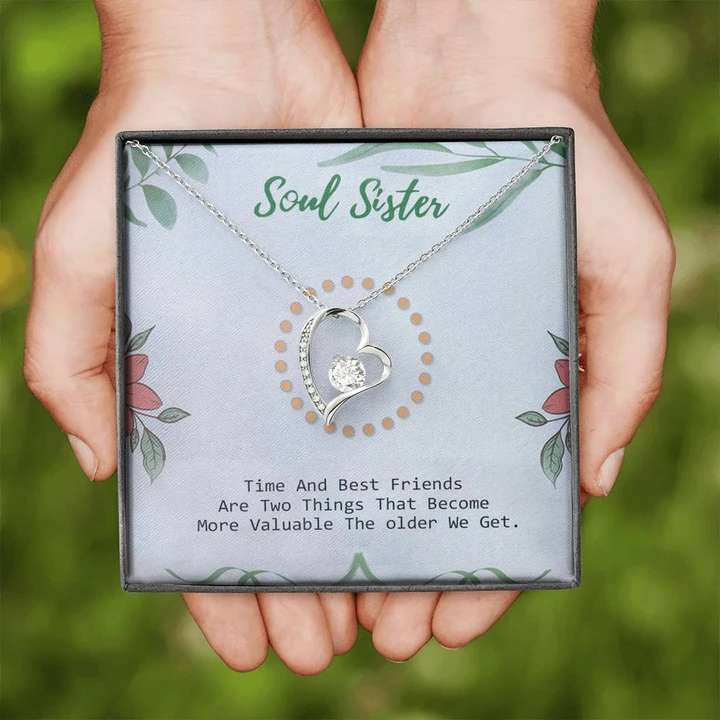 Perfect Gift For Female Bestfriends - 925 Sterling Silver Pendant Gifts For Friend Rakva