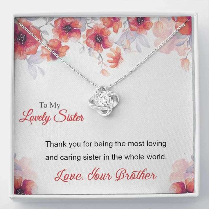Perfect Gift For Sister From Brother - 925 Sterling Silver Pendant Gifts for Sister Rakva