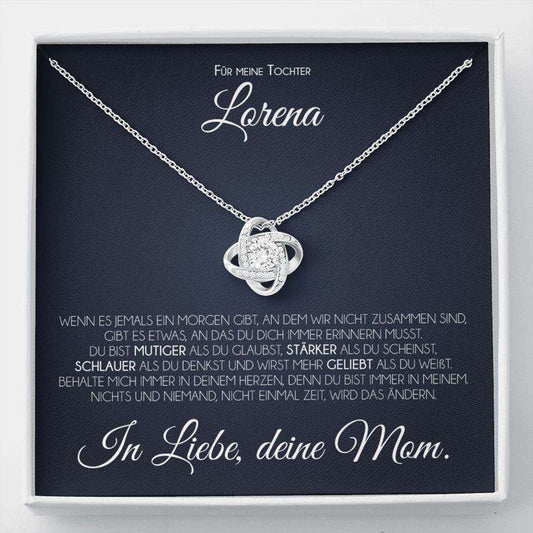 Personalized Necklace Geschenk Fur Tochter Von Mutter, Tochter Mutter Halskette Custom Name Rakva