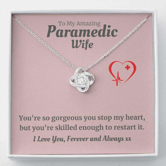 Personalized Necklace Paramedic Gift, First Responder Gift Custom Name Rakva