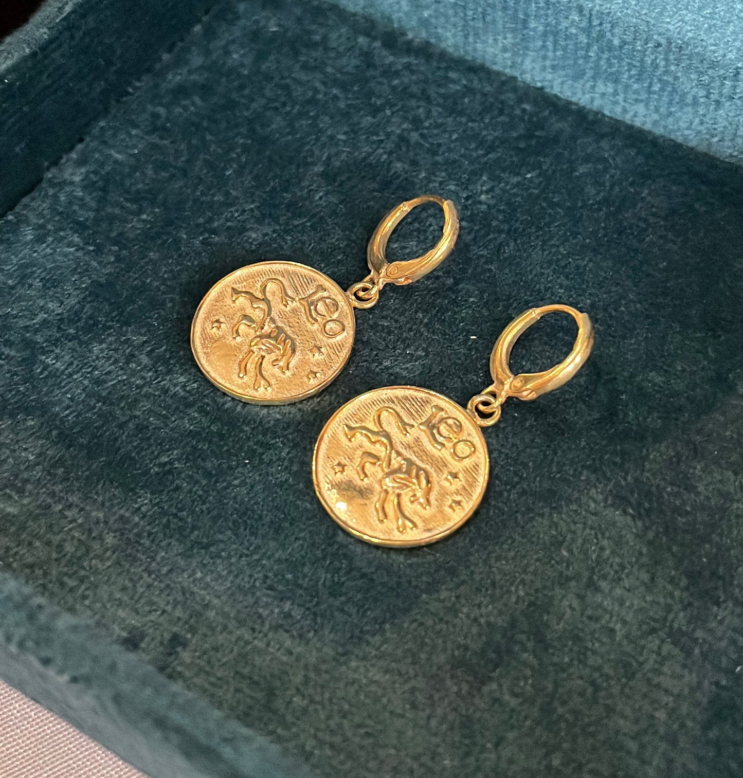 Leo 925 Sterling Silver Earrings – Radiant Zodiac Jewelry | Rakva