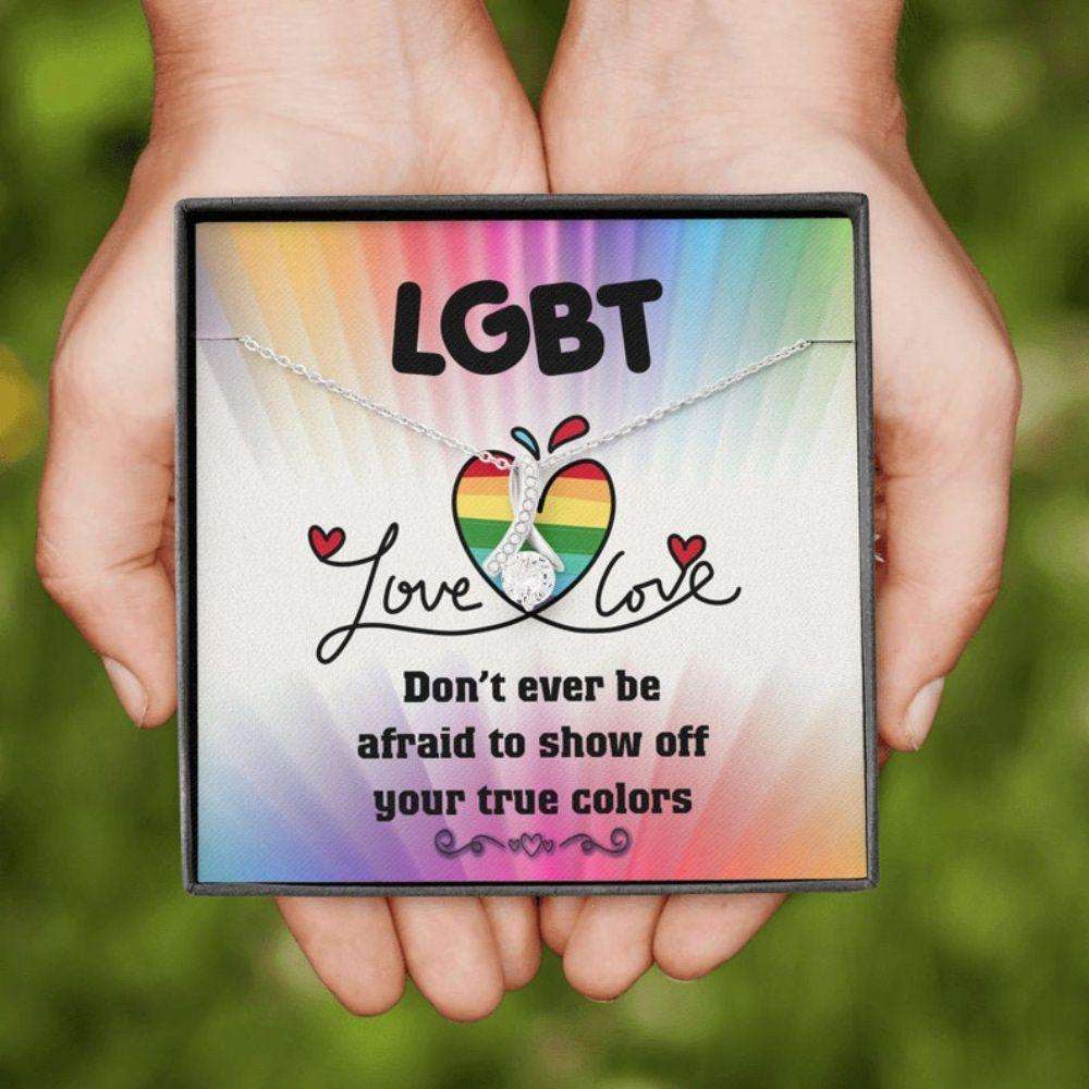 Pride Month Necklace Gift, Lgbtq Gift, Lgbtq Pride, Gift For Transgender, Lesbian Gifts, Lesbian Girlfriend Gift, Lesbian Pride Rakva