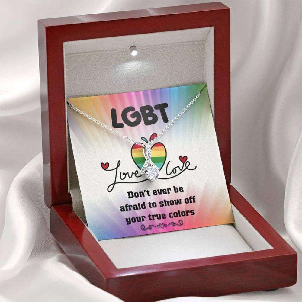 Pride Month Necklace Gift, Lgbtq Gift, Lgbtq Pride, Gift For Transgender, Lesbian Gifts, Lesbian Girlfriend Gift, Lesbian Pride Rakva