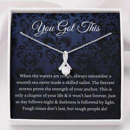 Recovery Gift Necklace Post Surgery, Sobriety, Addiction, Miscarriage, Sympathy Necklace Rakva