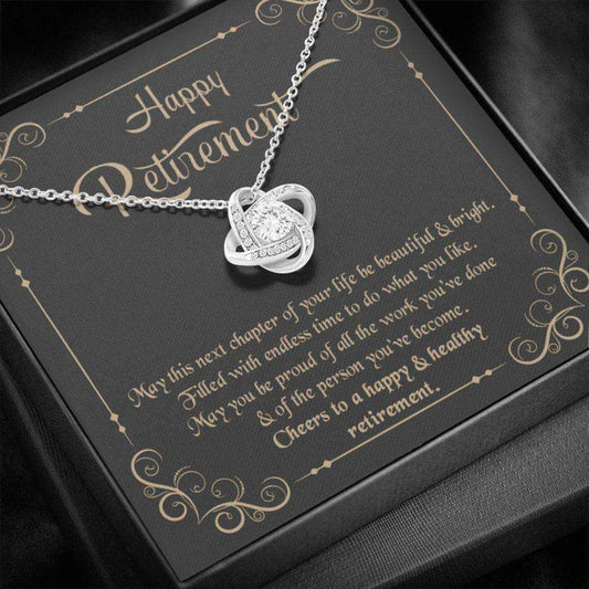 Retirement Necklace Gifts For Women, Gift For Retiring Friend, Retiring Teacher, Coworker Rakva