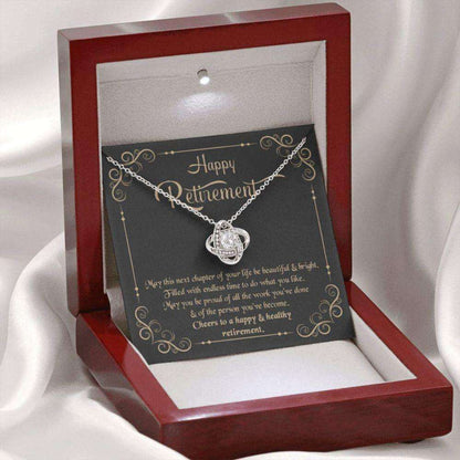 Retirement Necklace Gifts For Women, Gift For Retiring Friend, Retiring Teacher, Coworker Rakva